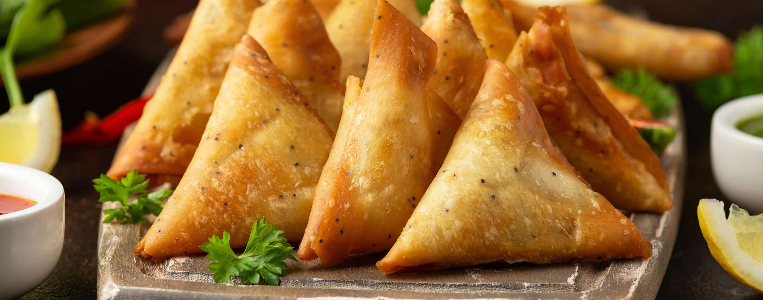 Appetizers on the menu at Haveli Indian Cuisine, North Conway NH
