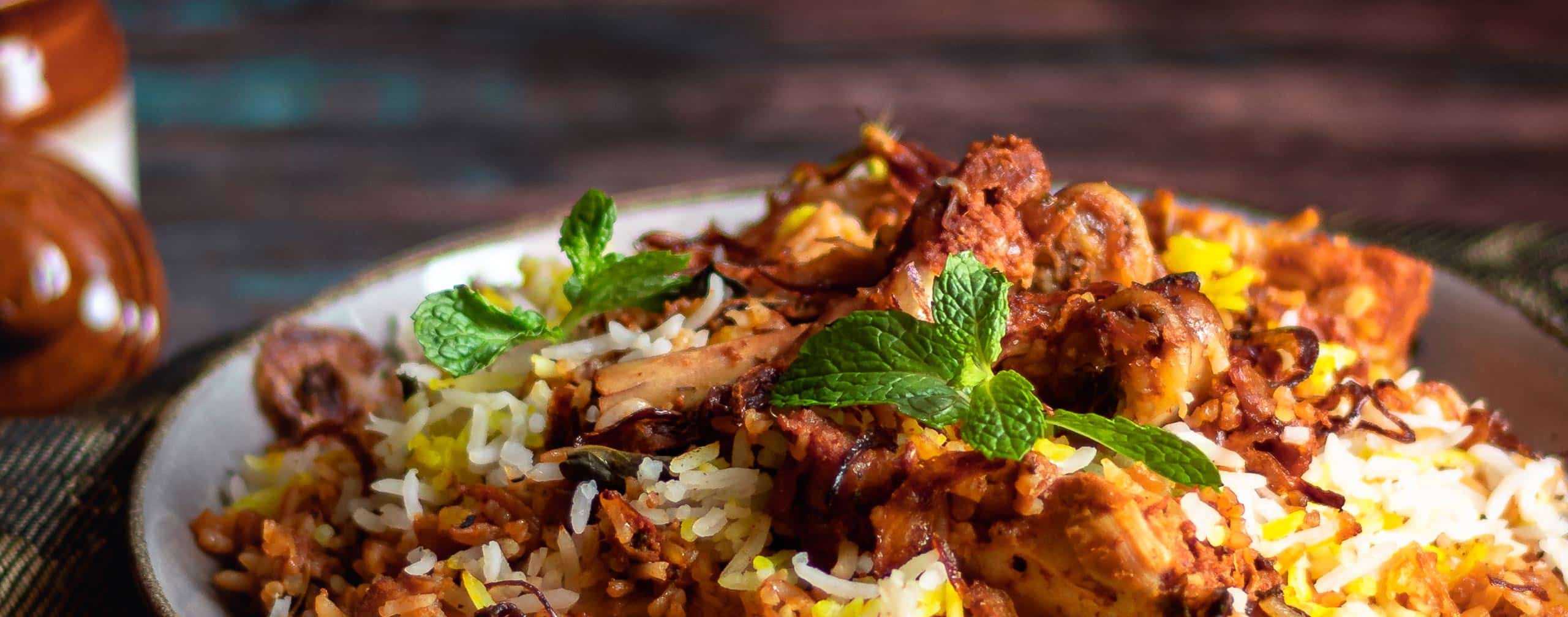 Rice on the menu at Haveli Indian Cuisine, North Conway NH