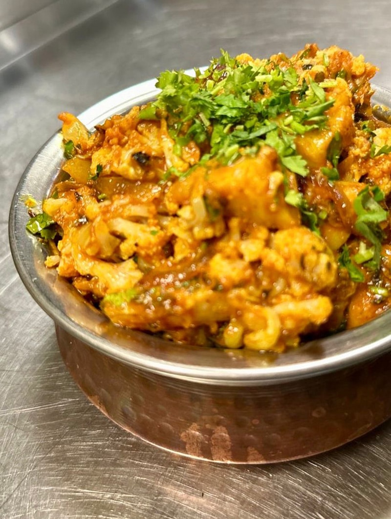 Aloo Gobi at Haveli Indian Cuisine, North Conway NH