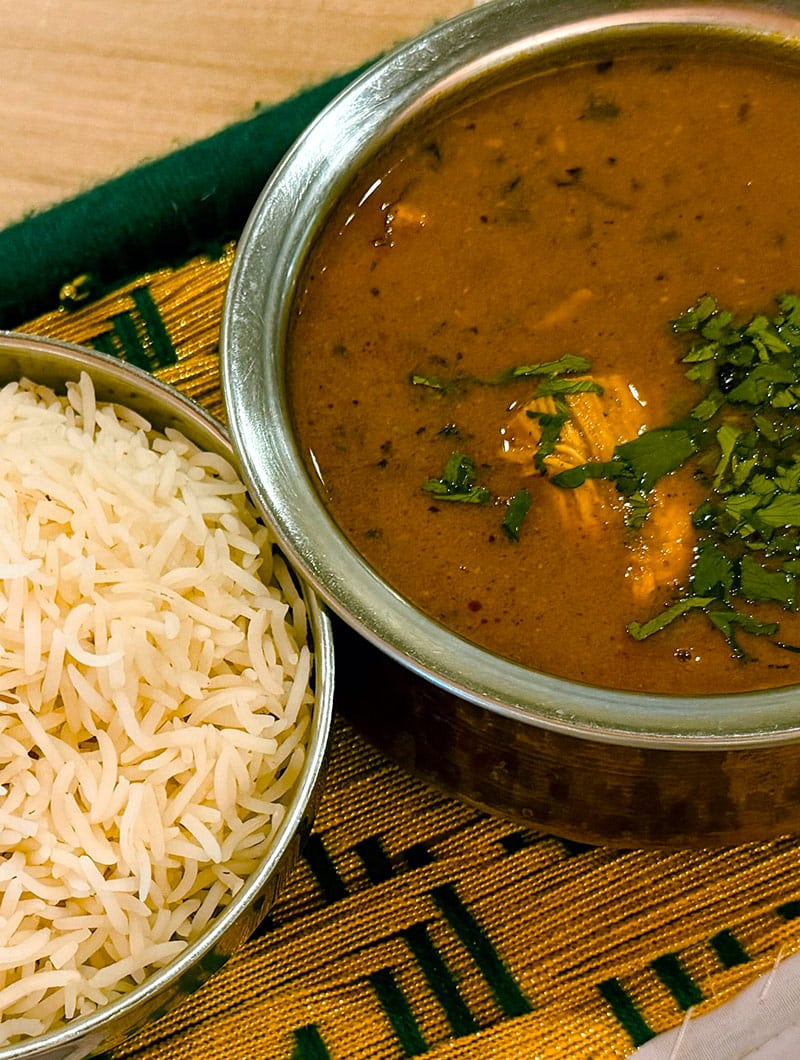 Chicken Curry at Haveli Indian Cuisine, North Conway NH