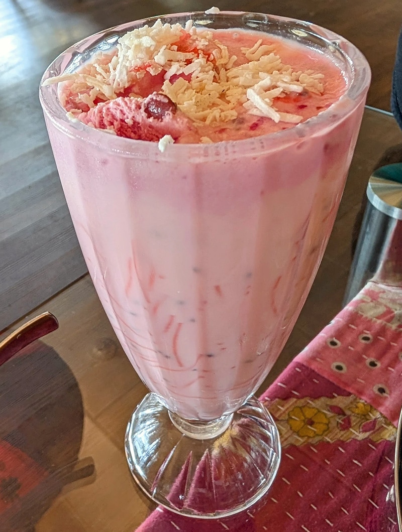 Falooda at Haveli Indian Cuisine, North Conway NH