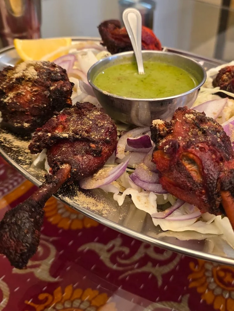 Lollipop Chicken at Haveli Indian Cuisine, North Conway NH