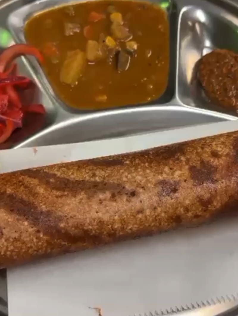 Masala Dosa at Haveli Indian Cuisine, North Conway NH